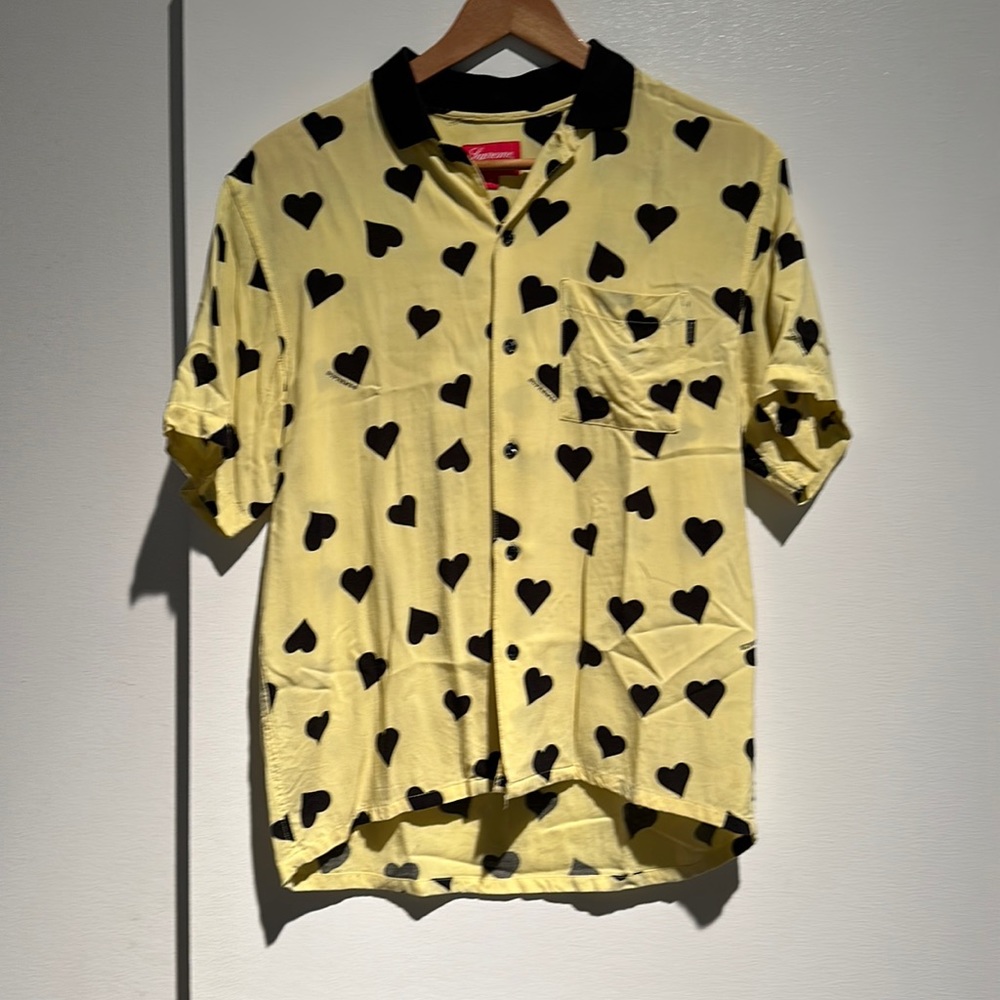 Rare collectible Supreme NY heart button down